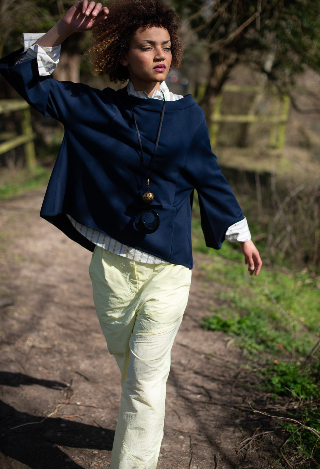 Dry Blouse in Light Blue