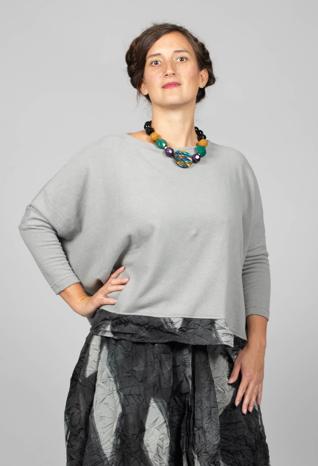 Bamboo Jumper in Nebbia