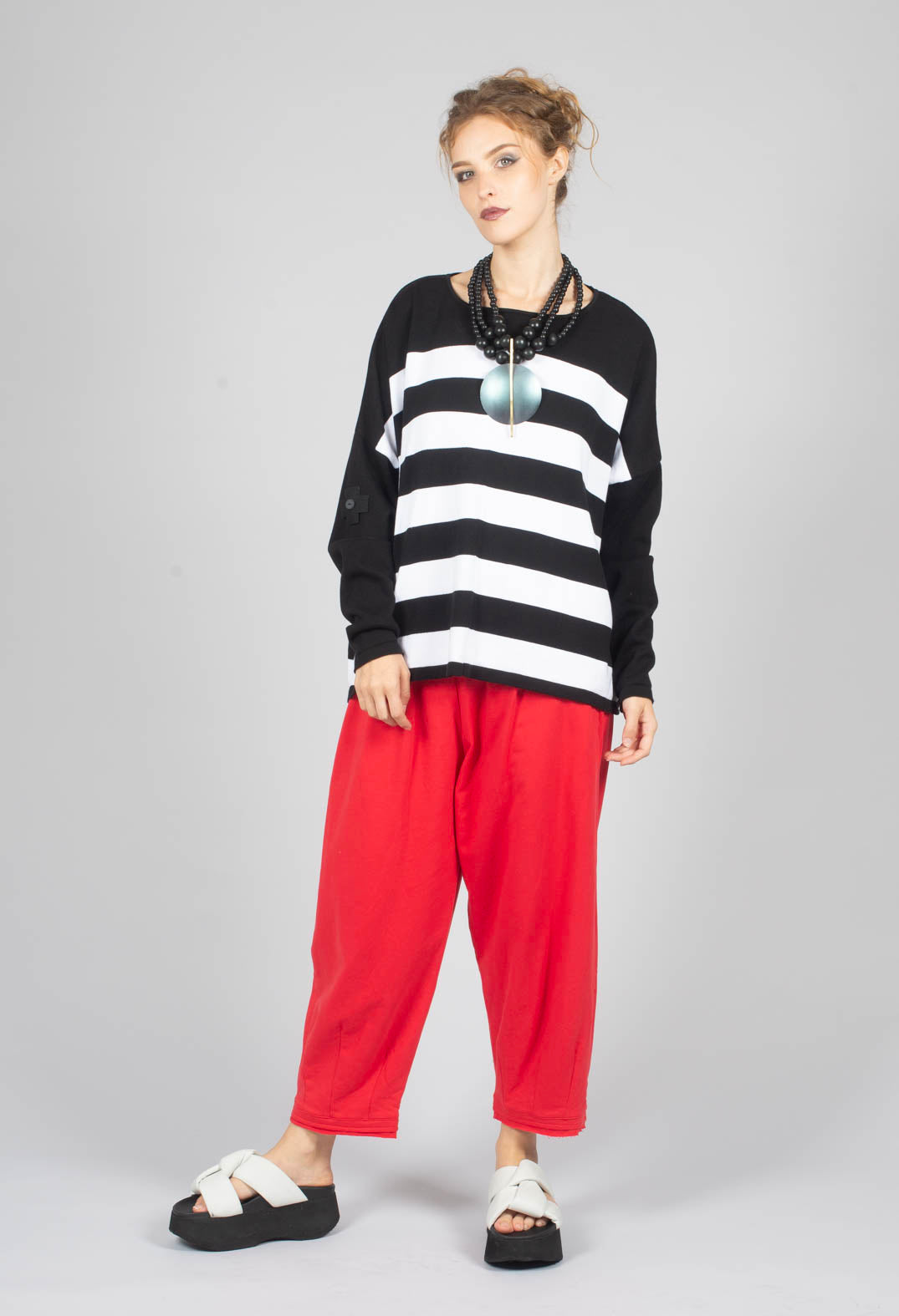 Casual Trouser in Red