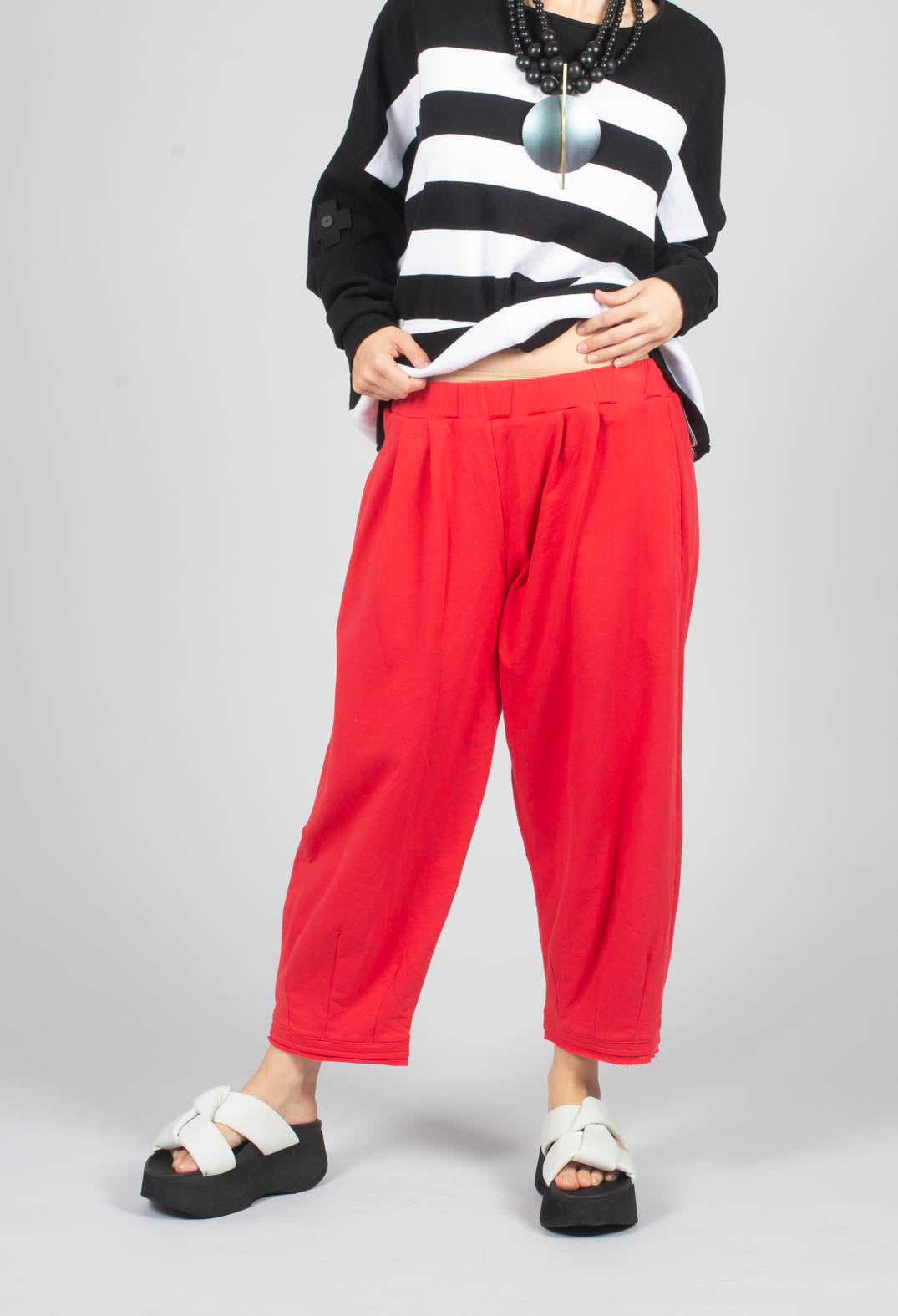 Casual Trouser in Red