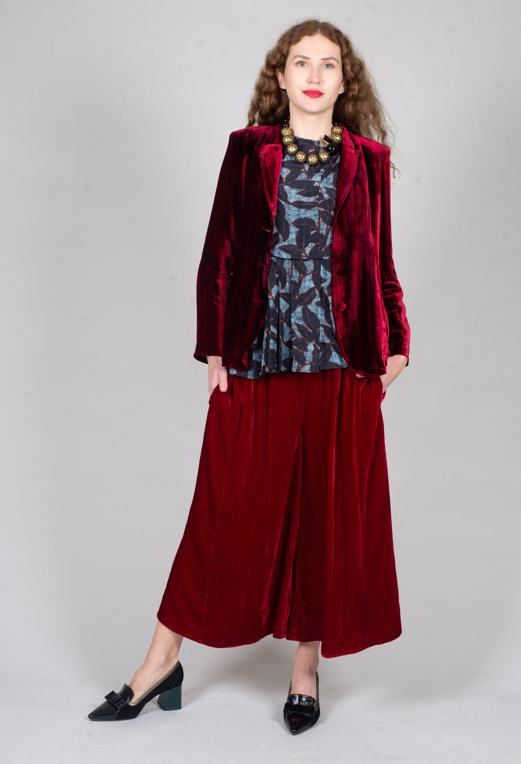 Emma Trousers in Red