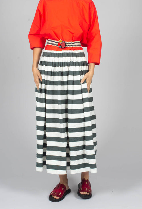 Midi Skirt in Cement