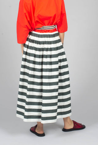 Midi Skirt in Cement