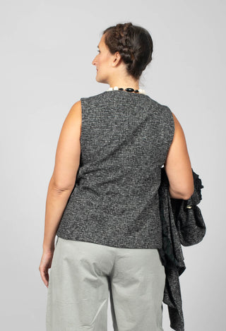 Gevda JF Waistcoat in Nero