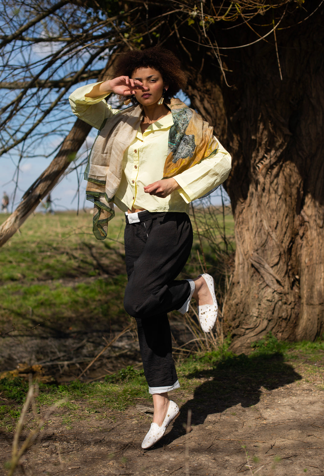 Gia Trousers in Brown
