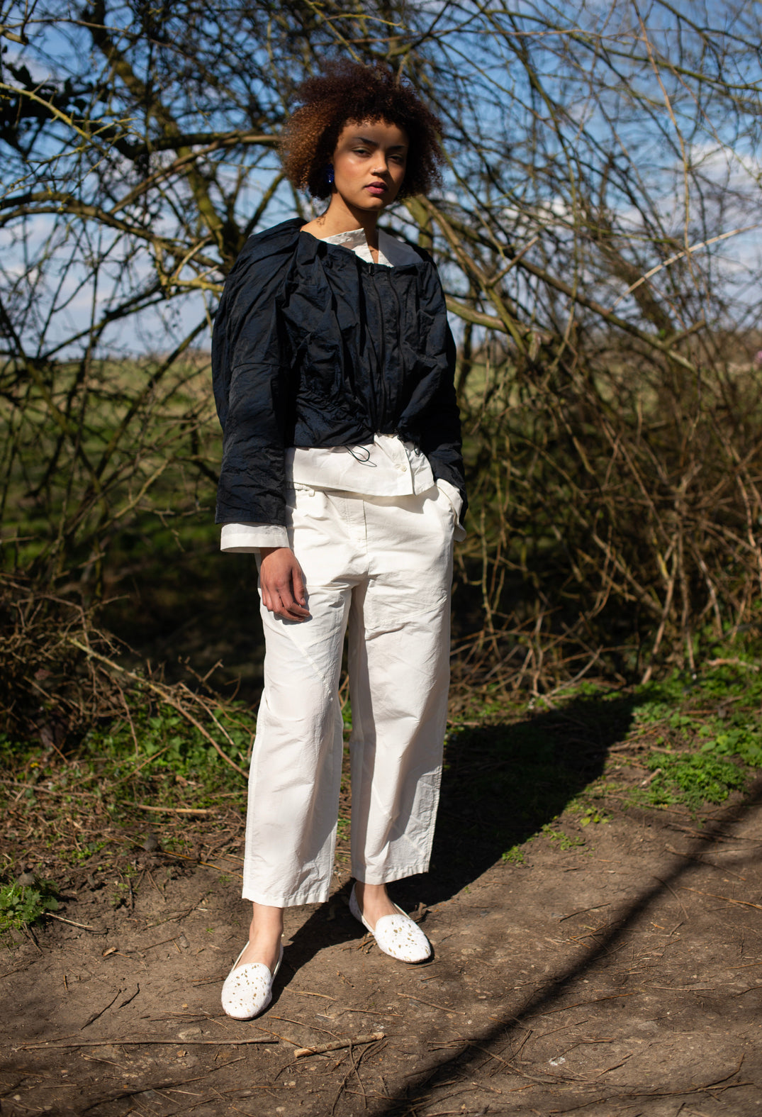 Pil Blouse in Off White