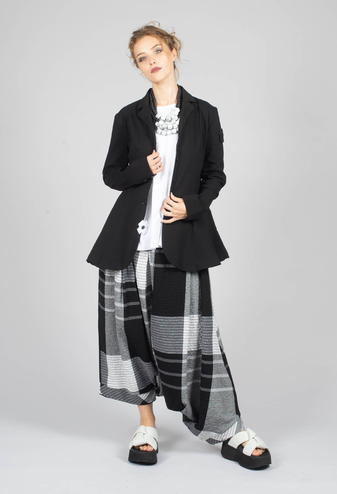 Drop Crotch Trousers in Radda