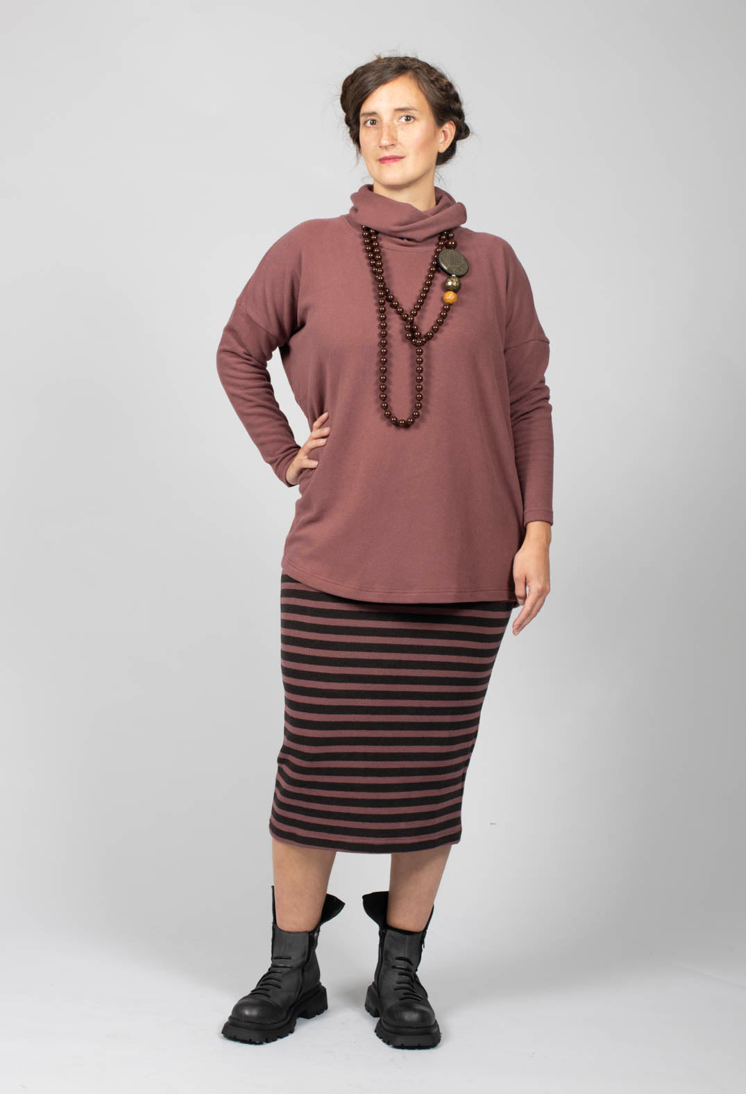Lilla Skirt in Riga Moro