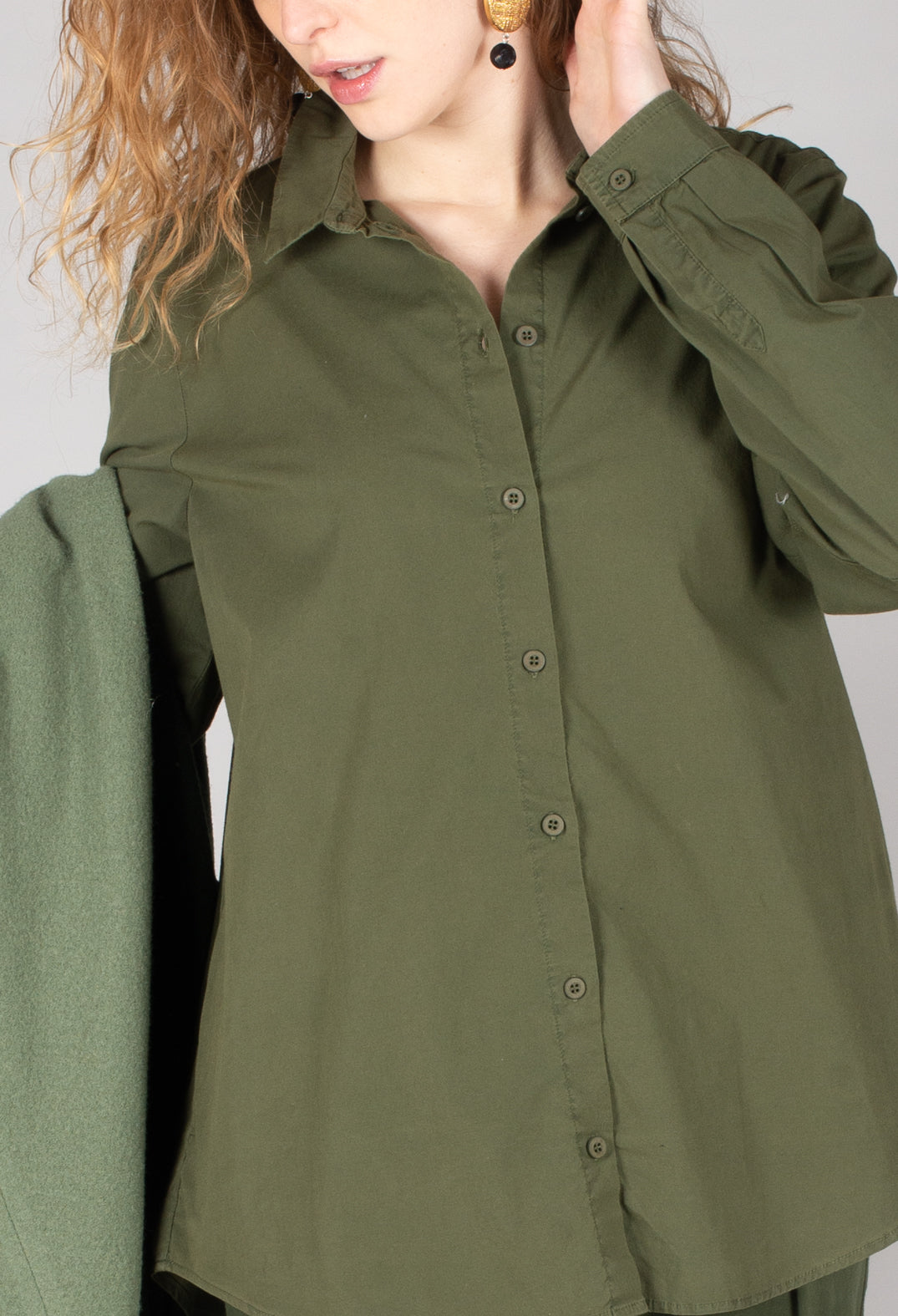 Mikumi Blouse in Khaki