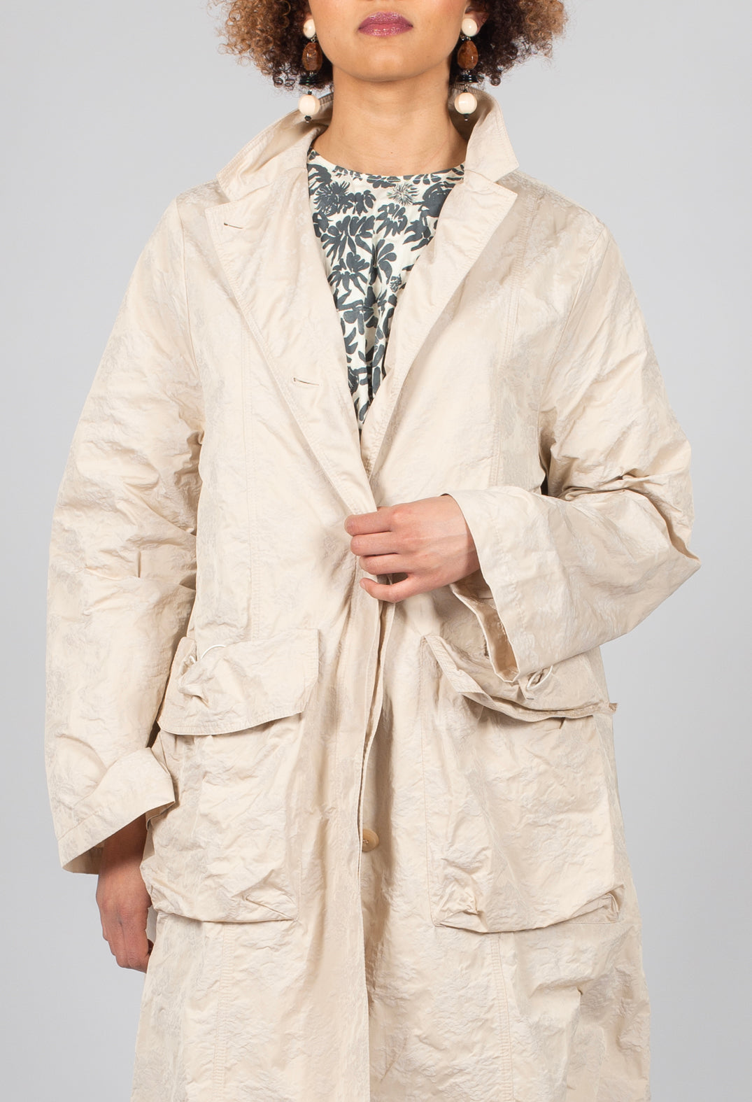 Tamil Coat in Purple