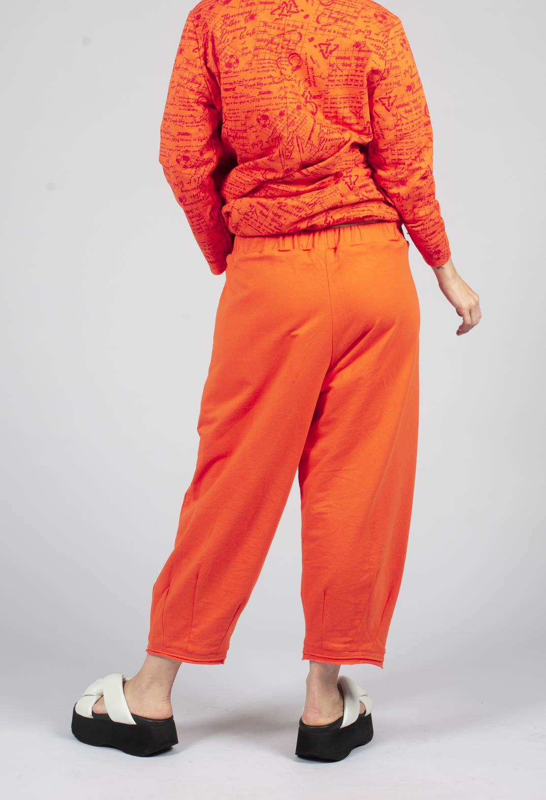 Casual Trouser in Orange