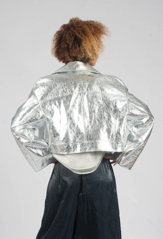 Short Zip Jacket in Chiodo