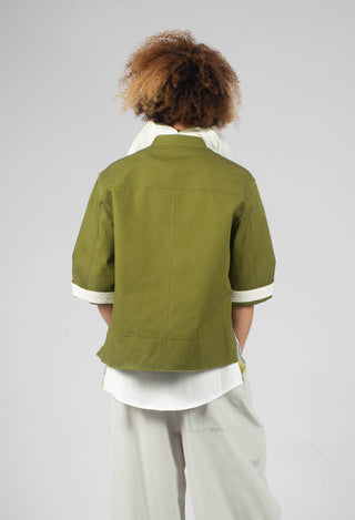 Boxy Jacket in Khaki