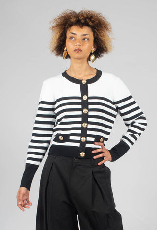 Floride Gilet Maille In Noir