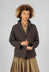 Loose Blazer WG in Brown