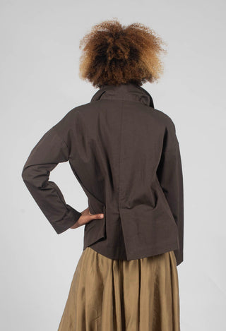 Loose Blazer WG in Brown