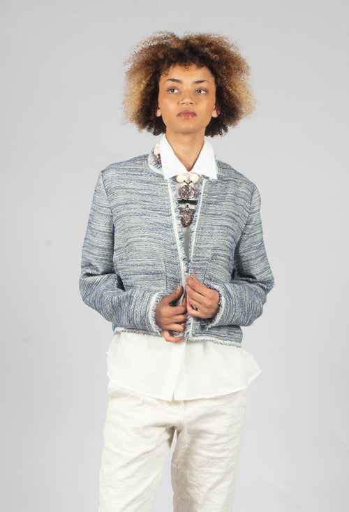 Safaga Jacket in Eve Blue