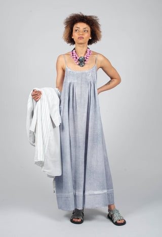 Tie Dress in Original Grey