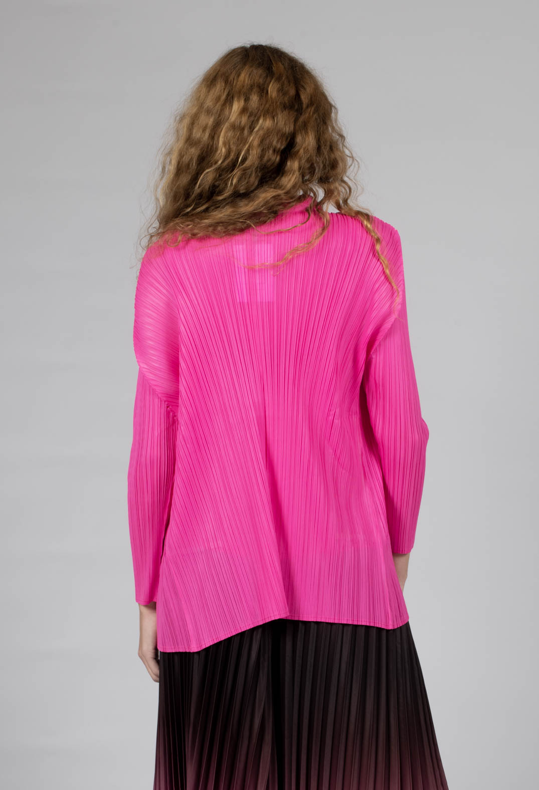 Simply Pleat Jacket in Pink
