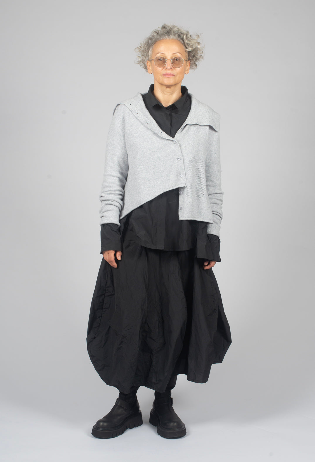 Tulip Skirt in Black - 3300304
