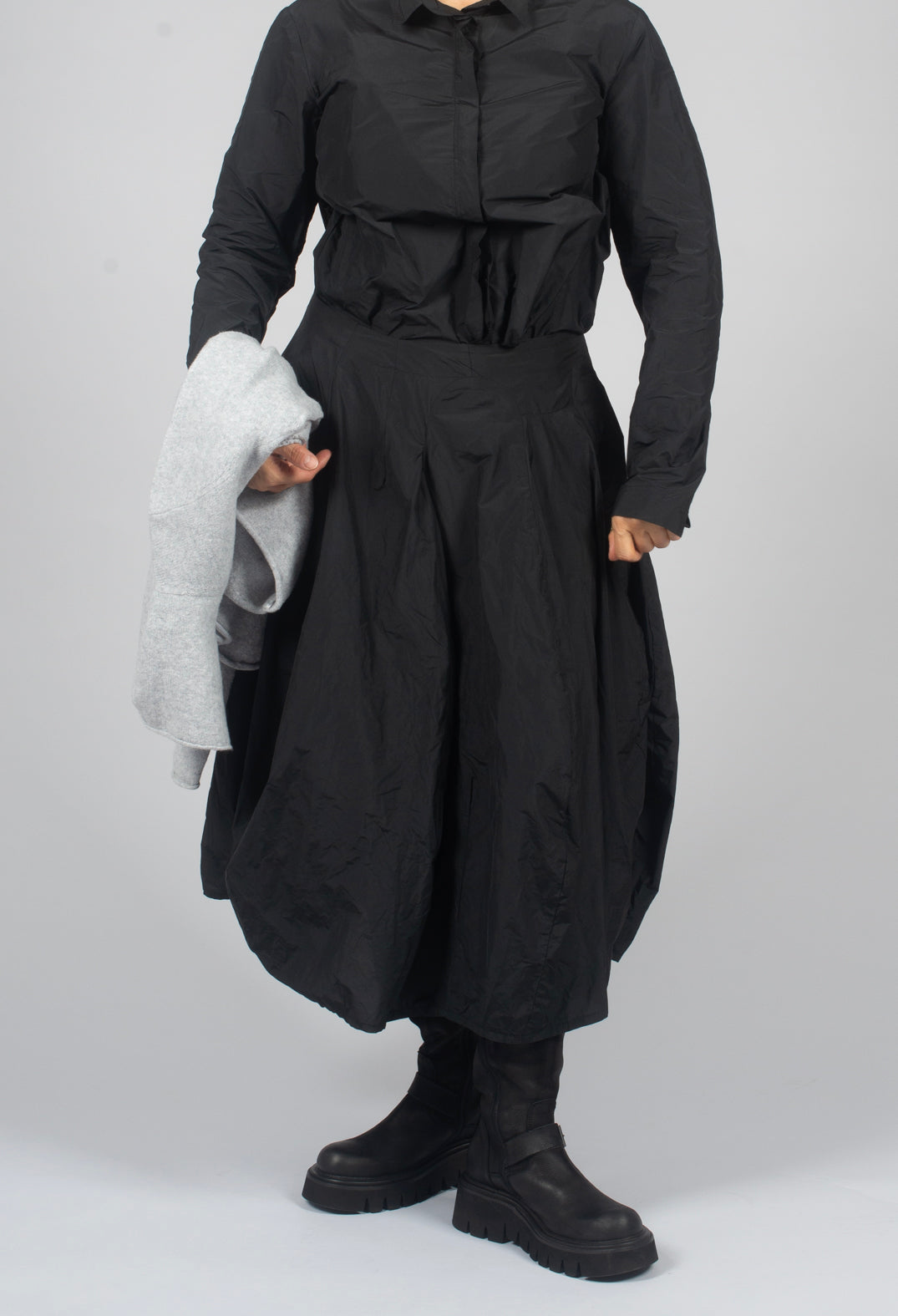 Tulip Skirt in Black - 3300304