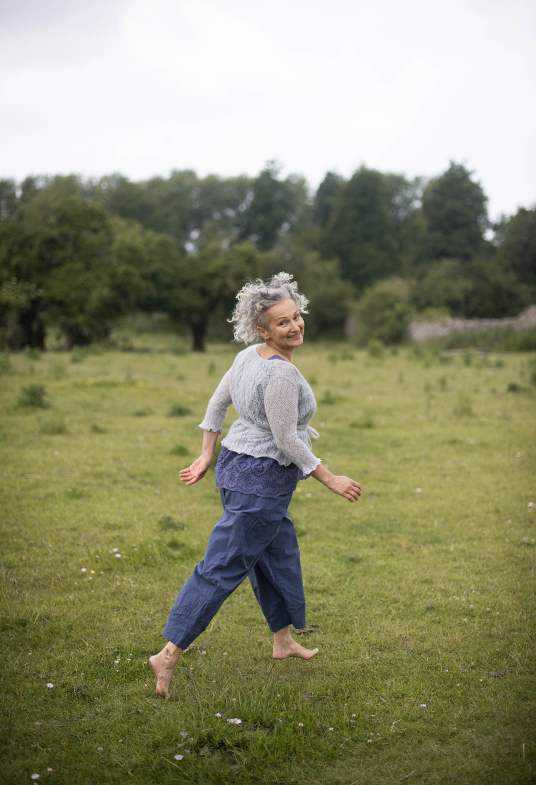 Botvi Trousers in Blue