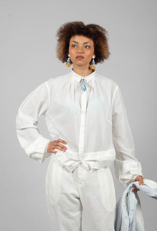 Cotton Shirt in White