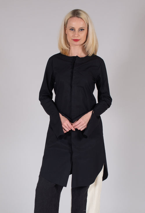 Shirt Overdress in Black