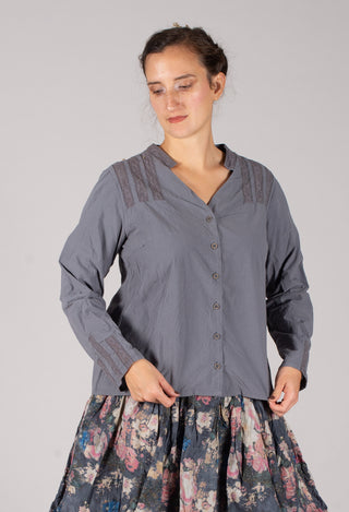 Julie Blouse in Dim Grey