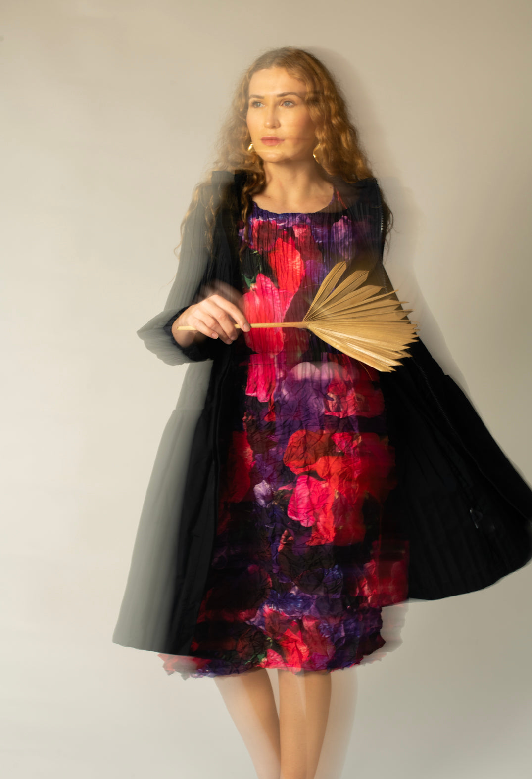 Three Quarter Smash Dress in Sweet Pea