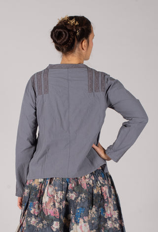 Julie Blouse in Dim Grey