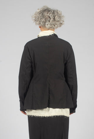 Ruched Blazer in Turf - 1211102