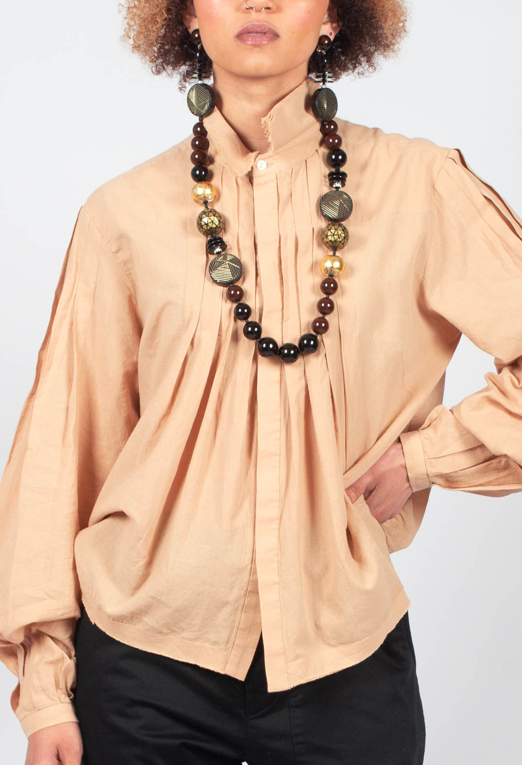 Long Sleeve Shirt in Sand
