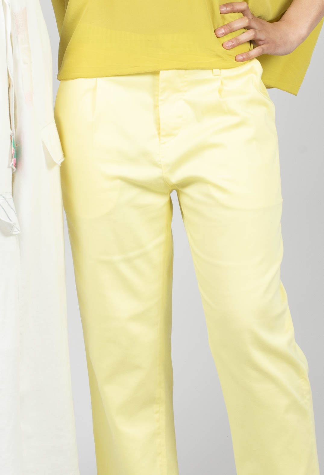 Turnup Trouser in Original Yellow