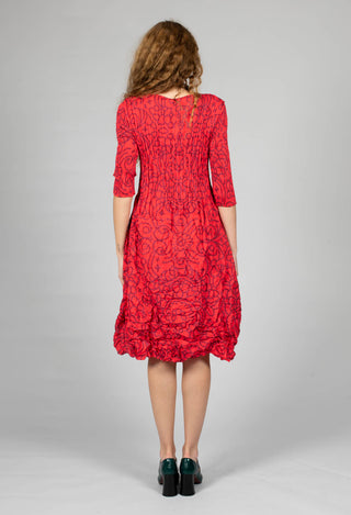 Three Quarter Smash Dress in Sunlight Gems