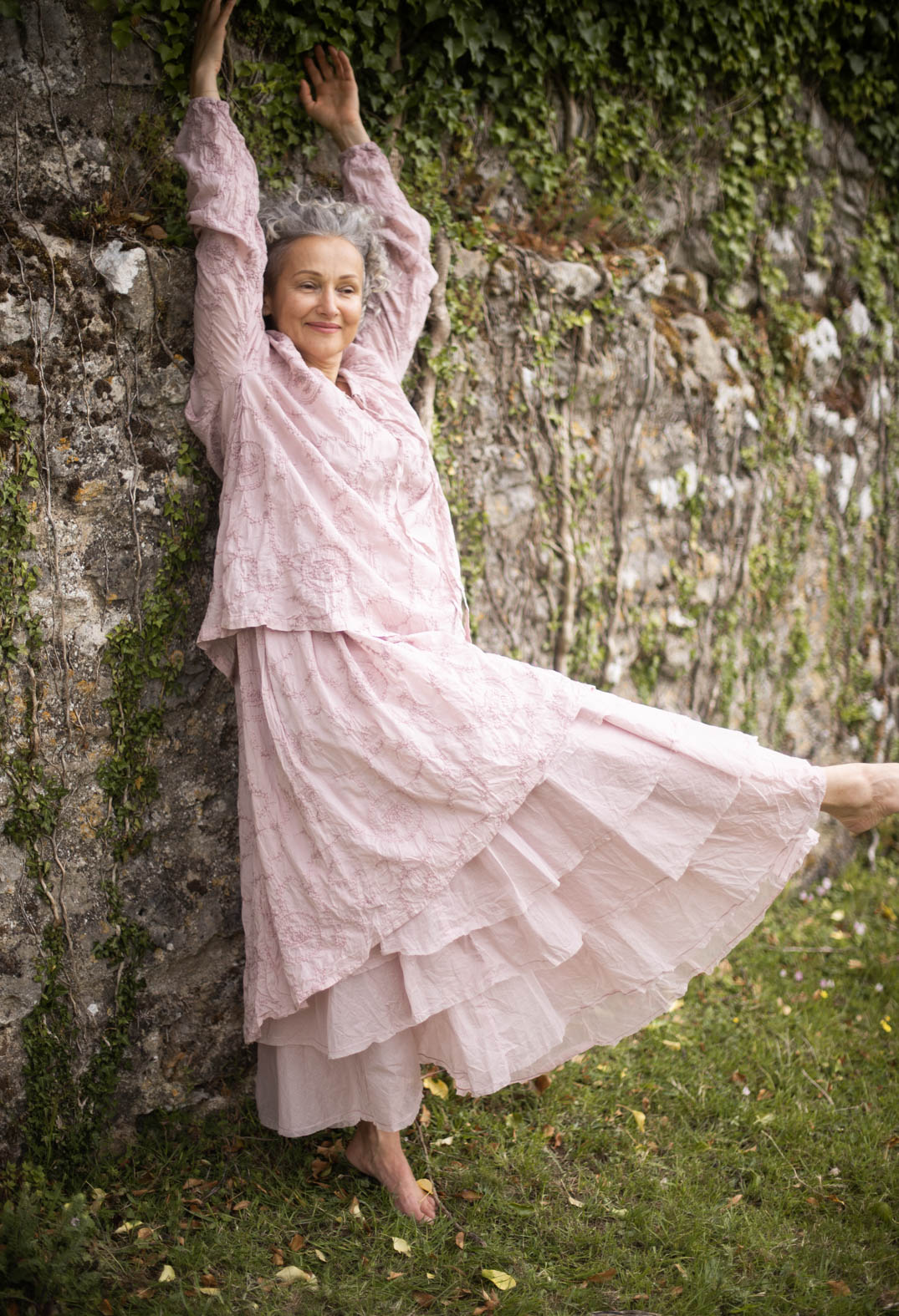 Mirella Blouse in Pale Mauve