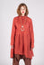 Erdfall Dress in Rost Orange