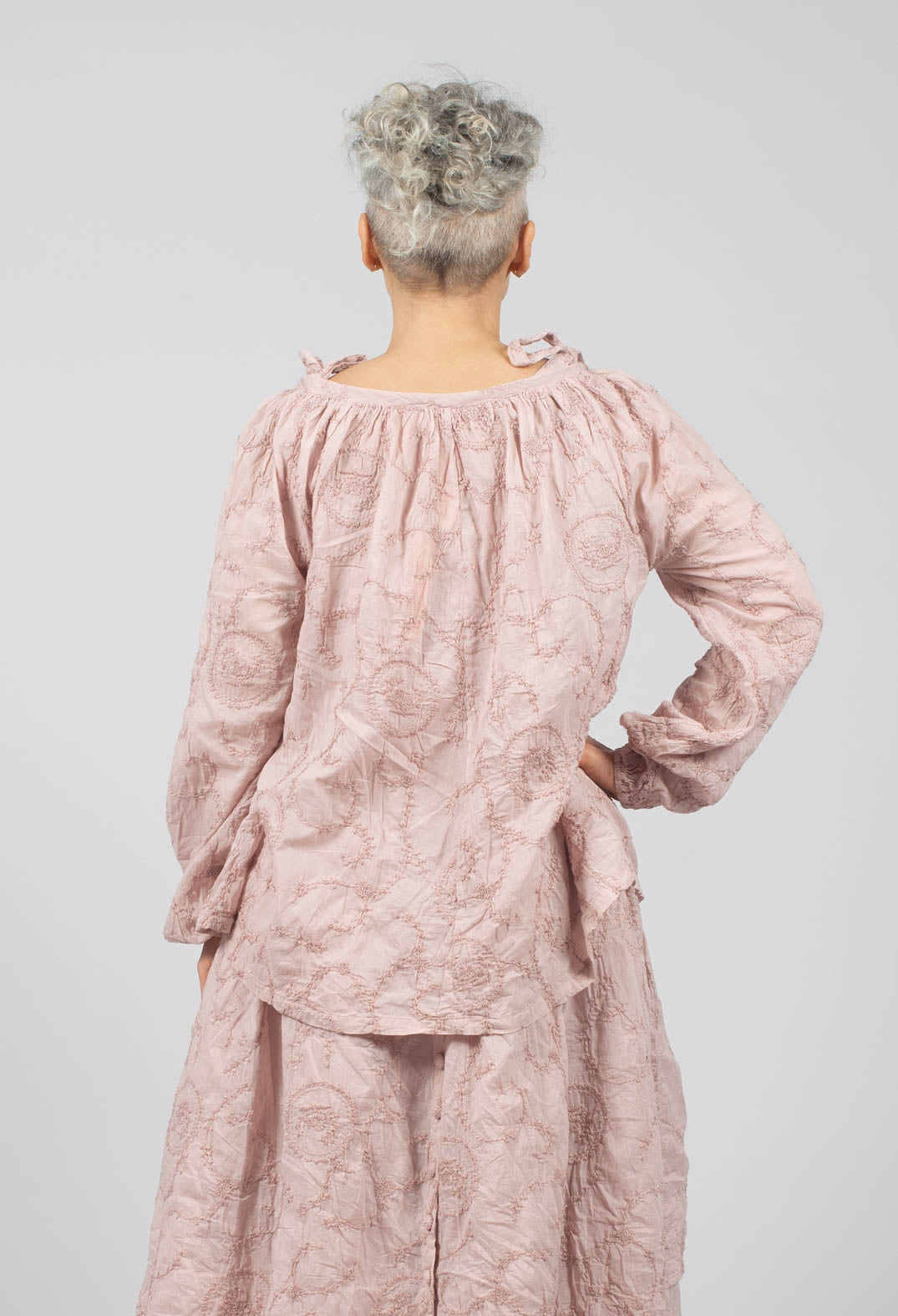 Mirella Blouse in Pale Mauve