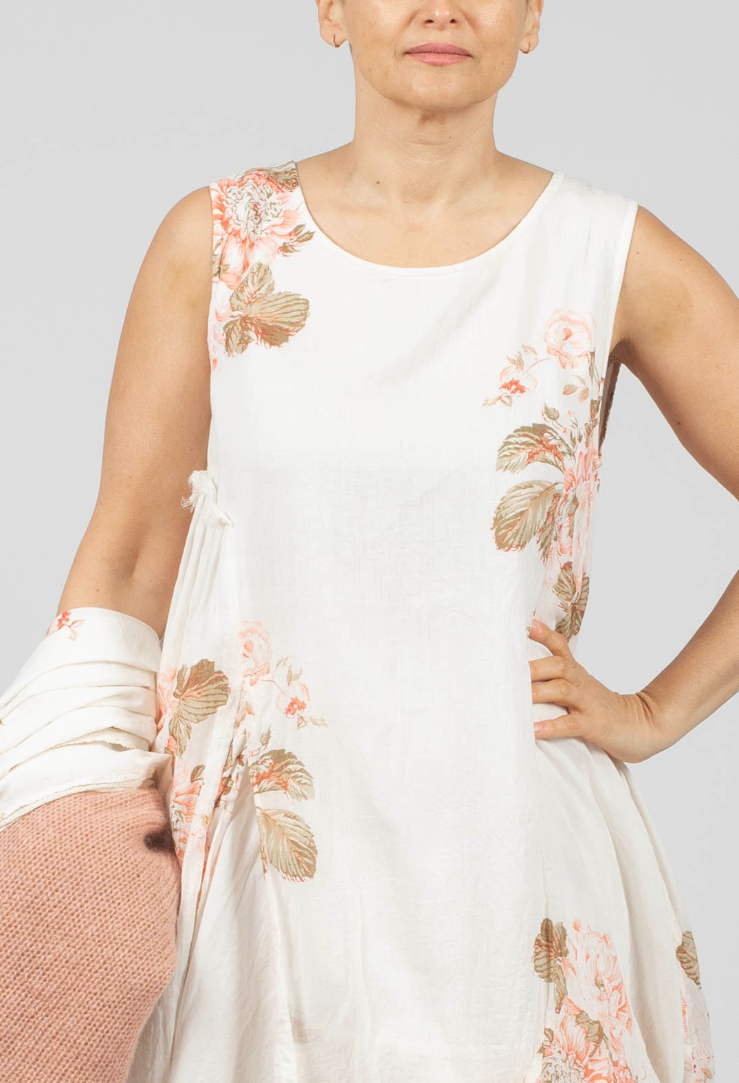 Achille Tunic in Cotton Fleurs