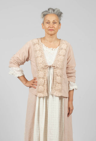 Chantal Top in Cotton Raye Rose