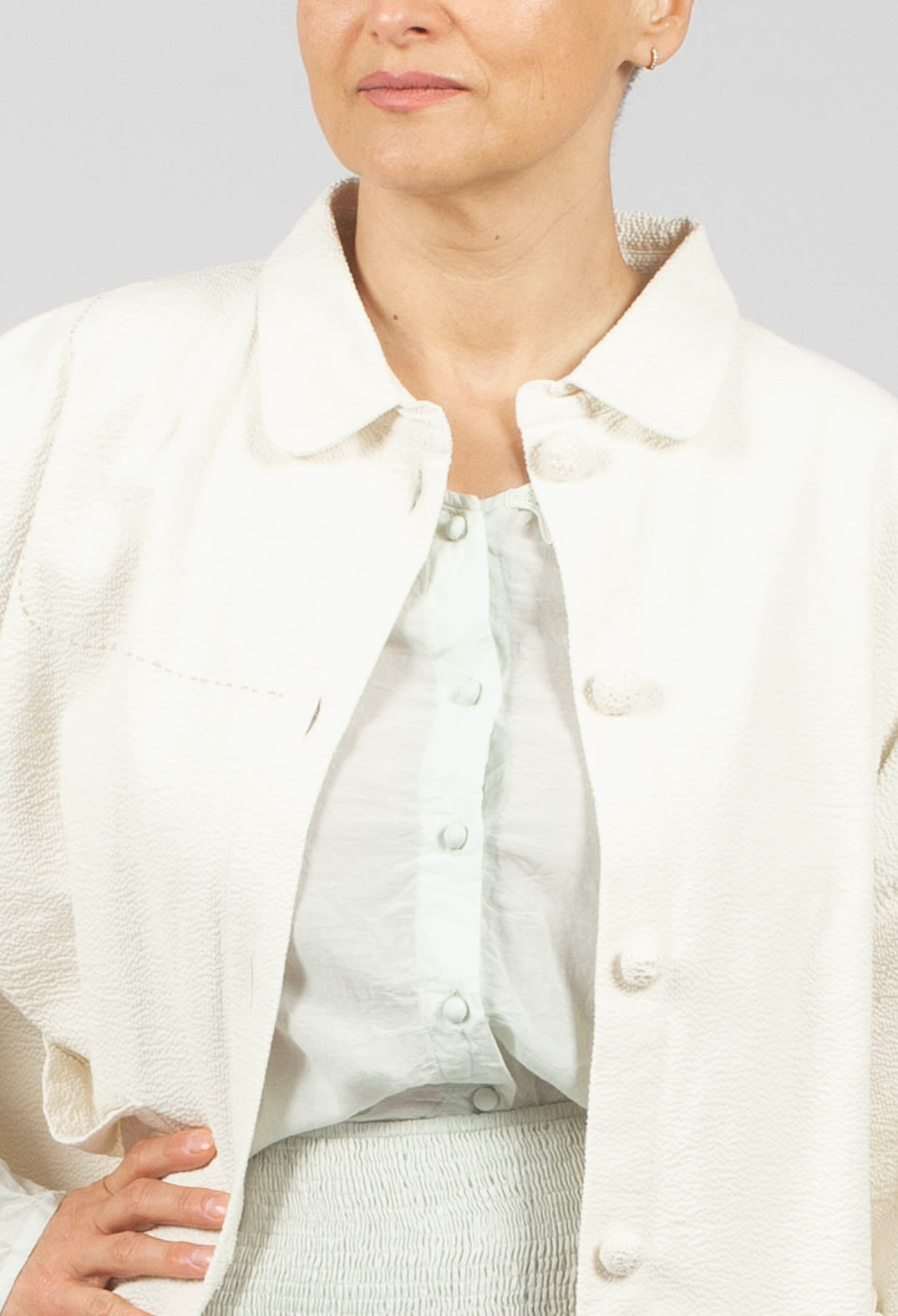 Benita Jacket in Cream