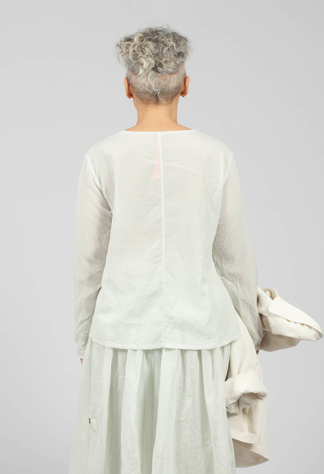 Agna Blouse in Soft Jade