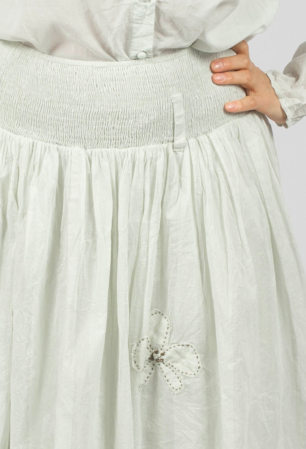 Agata Skirt in Soft Jade