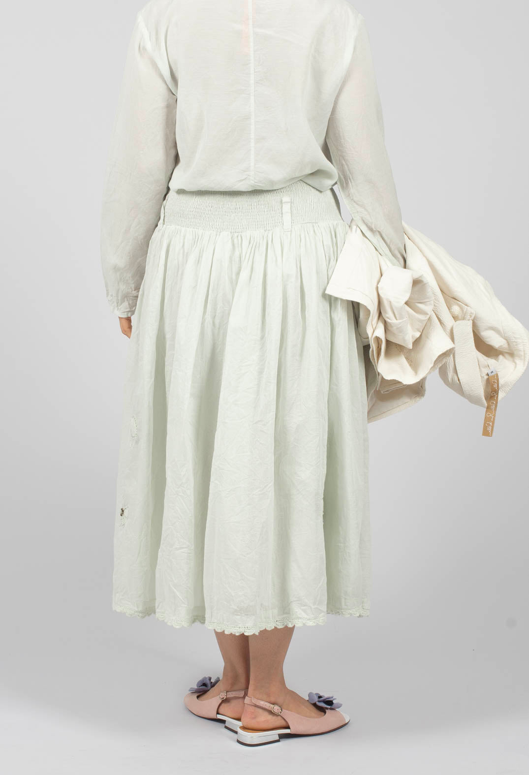Agata Skirt in Soft Jade