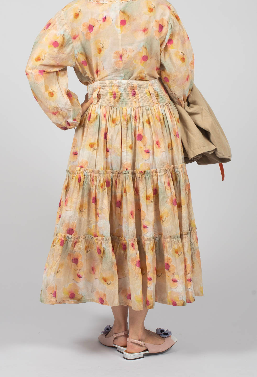 Gudrun Skirt in Flower Voile