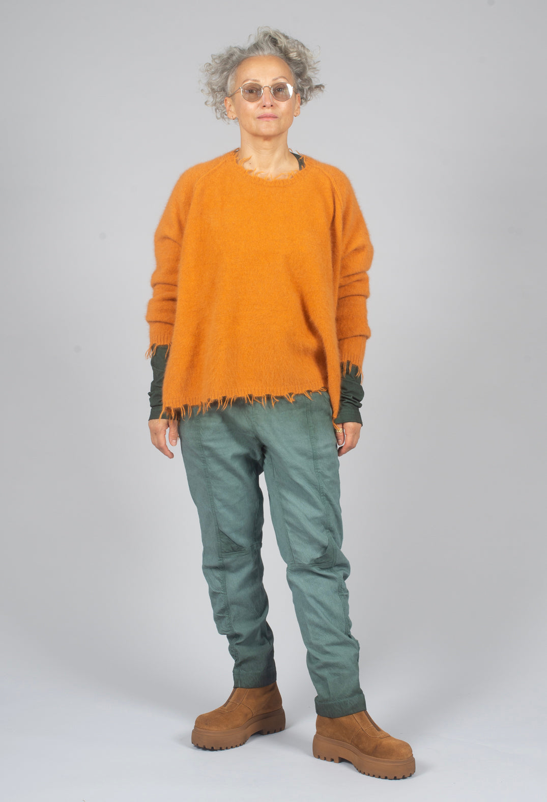 Loose Fit Jumper in Sun - 2440703