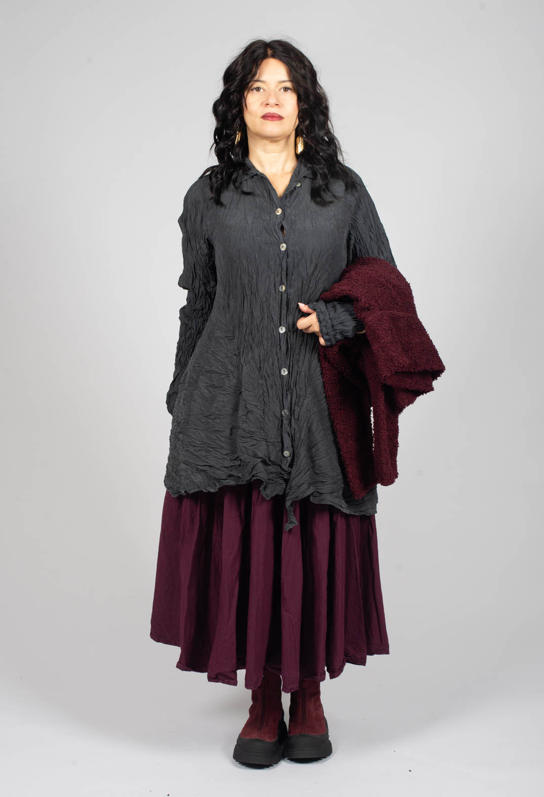 Werkzeug-c blouse in Satt