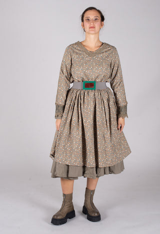 Hilde Dress in Brown