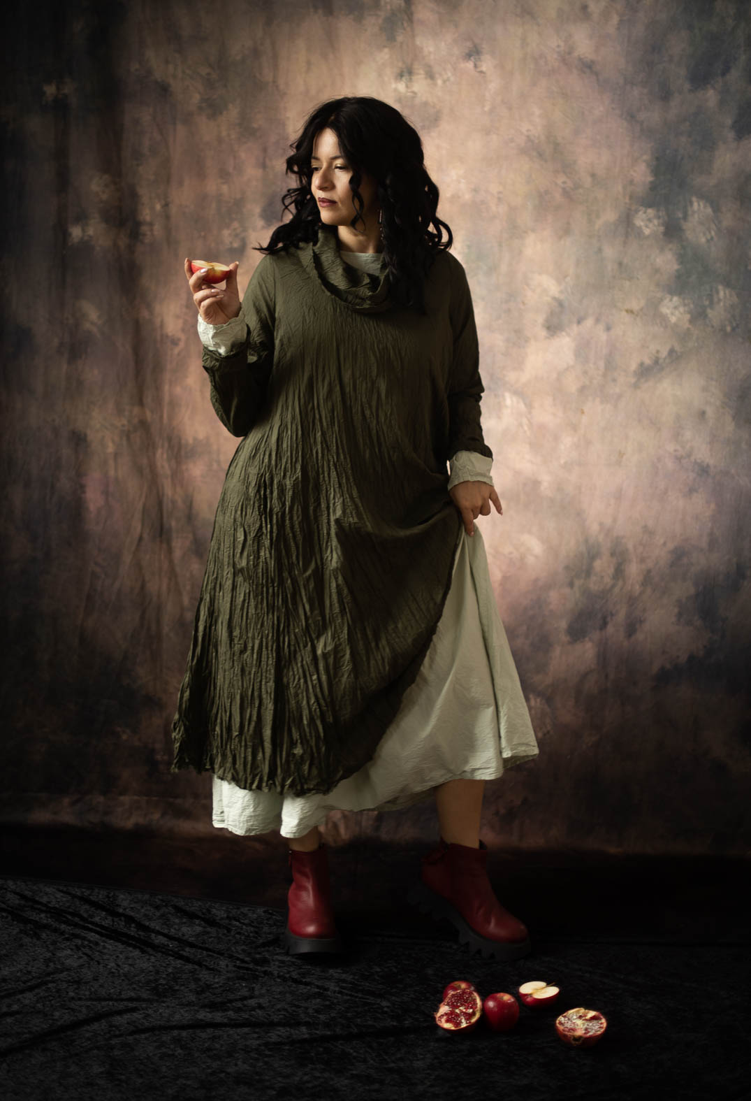 Vanmeer dress in Birke