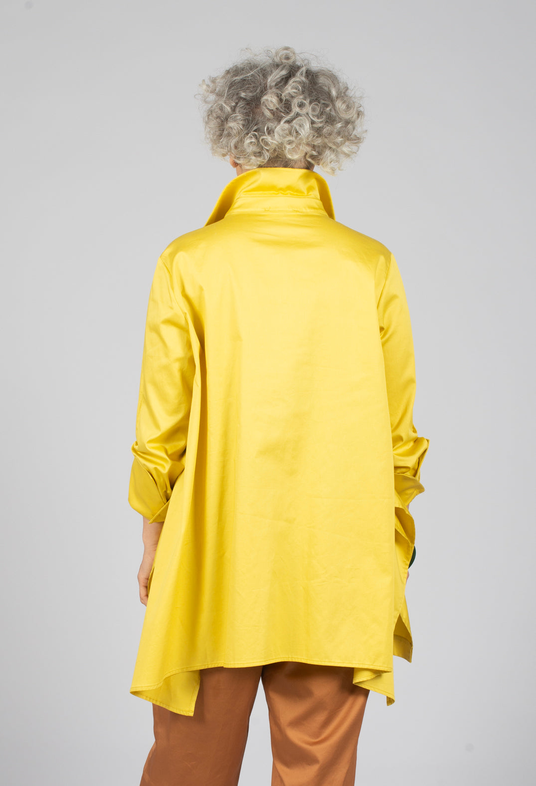 Horizontal Line Shirt in Gold